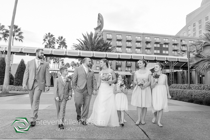 Disney Swan and Dolphin Wedding Photographer