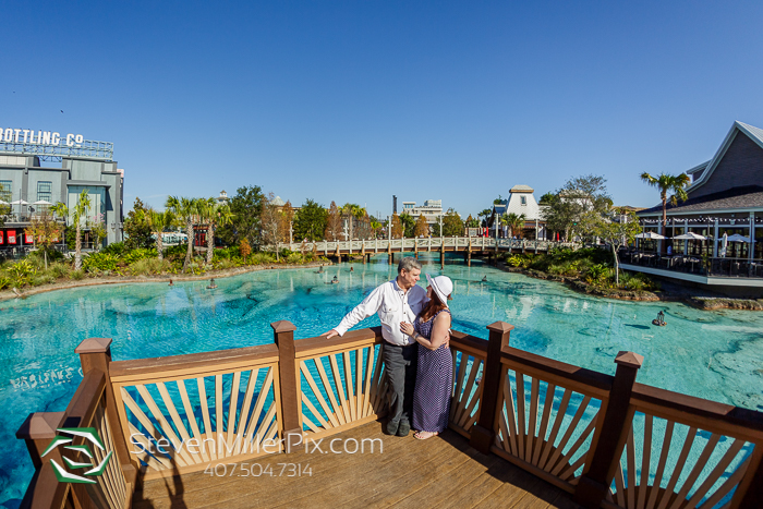 Orlando Disney Springs Engagement Photos