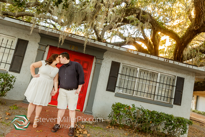 Downtown and Lake Eola Engagement Photographers