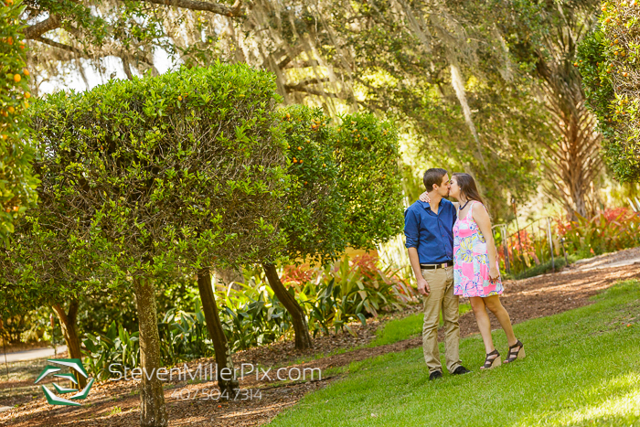 Engagement sessions at Bok Tower Gardens