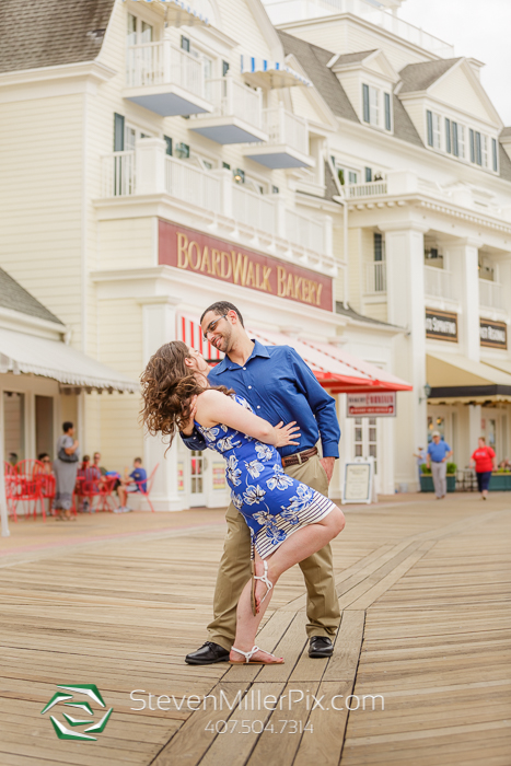 Disney's Boardwalk Engagement Photography