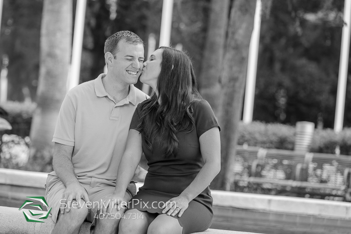 Engagement Photography at Lake Eola