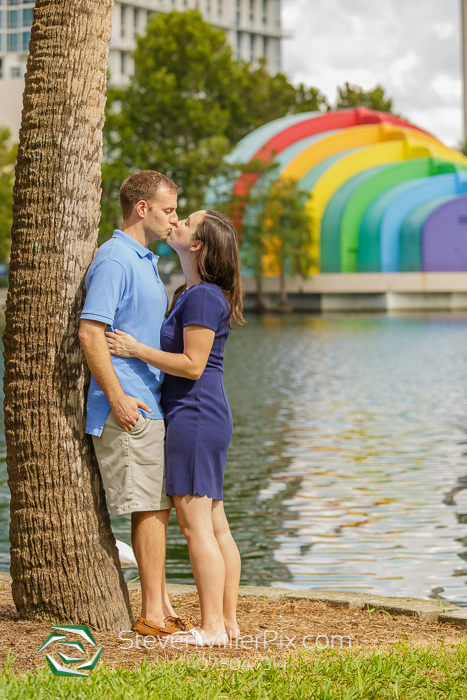 Engagement Photography at Lake Eola