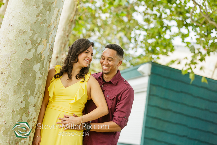 Downtown Orlando Engagement Photography