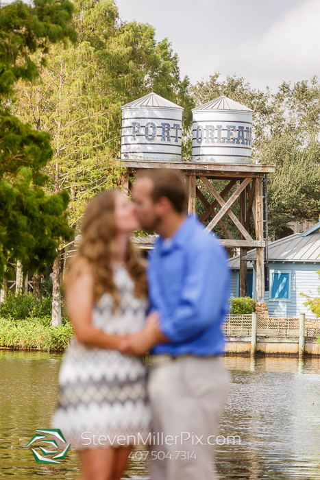 Engagement Photography at Disney's Port Orleans Resort