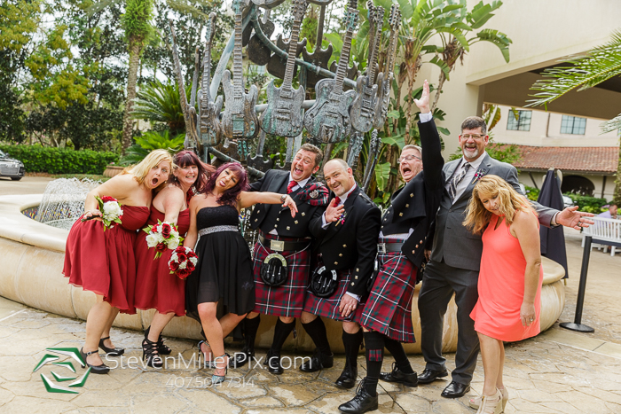 Intimate Destination Wedding at Hard Rock Hotel Universal Orlando
