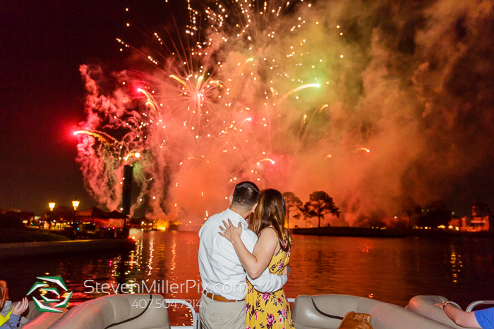 Disney Epcot Illuminations Surprise Proposal