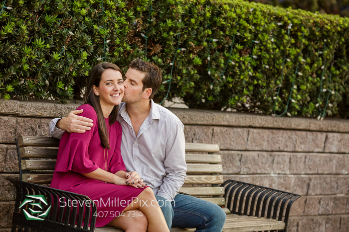 Lake Eola Downtown Engagement Sessions