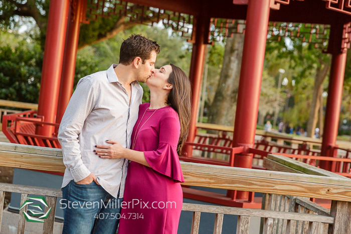 Lake Eola Downtown Engagement Sessions