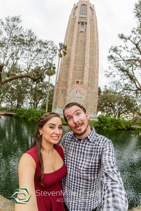 Engagement Photos at Bok Tower Gardens