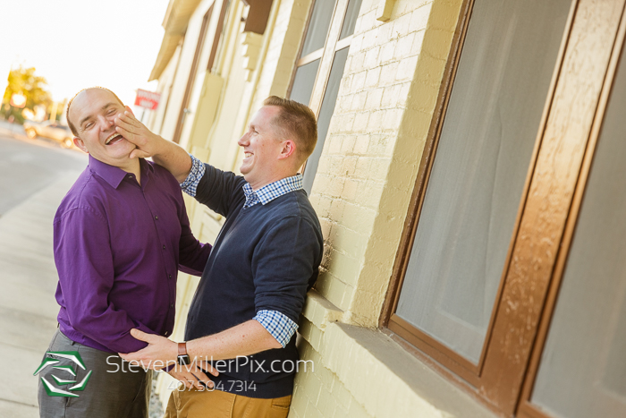 Engagement Sessions in Downtown Winter Garden