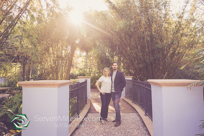 Florida Botanical Garden Engagement Photographers