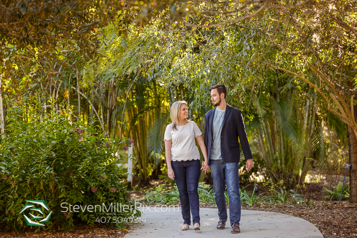 Florida Botanical Garden Engagement Photographers