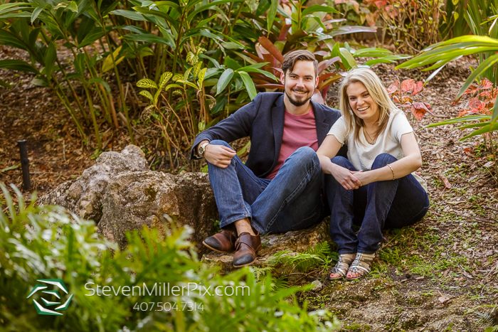 Florida Botanical Garden Engagement Photographers