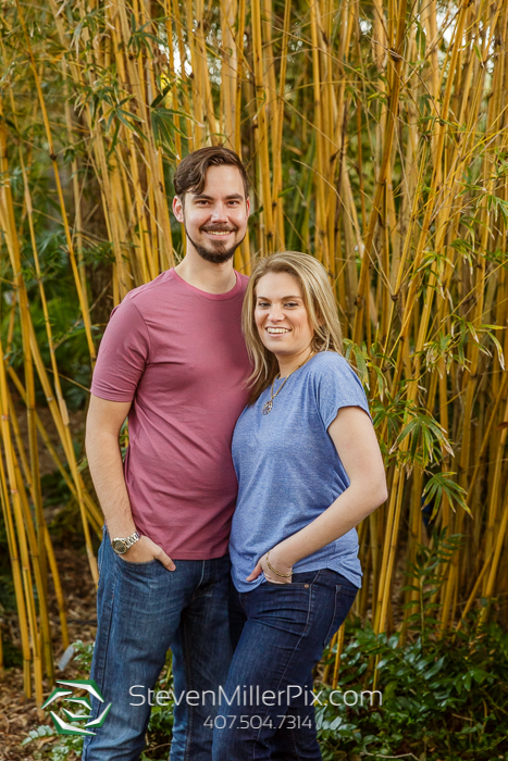 Florida Botanical Garden Engagement Photographers