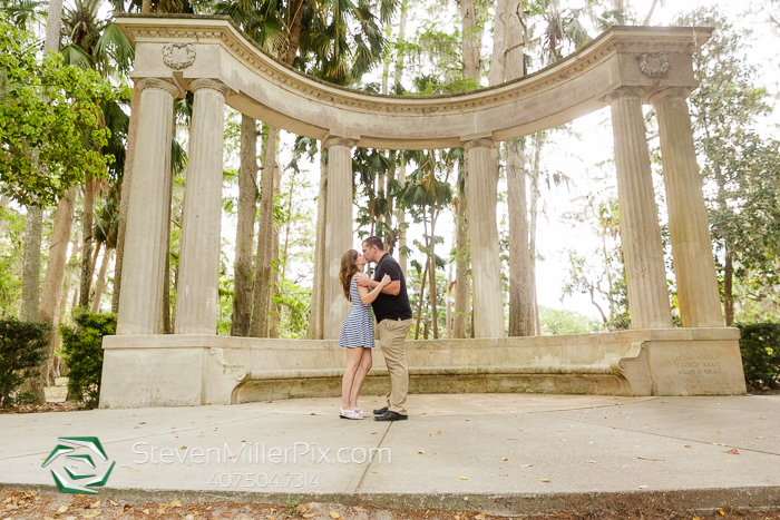 Winter Park Engagement Proposal Photographers Kraft Azalea Gardens