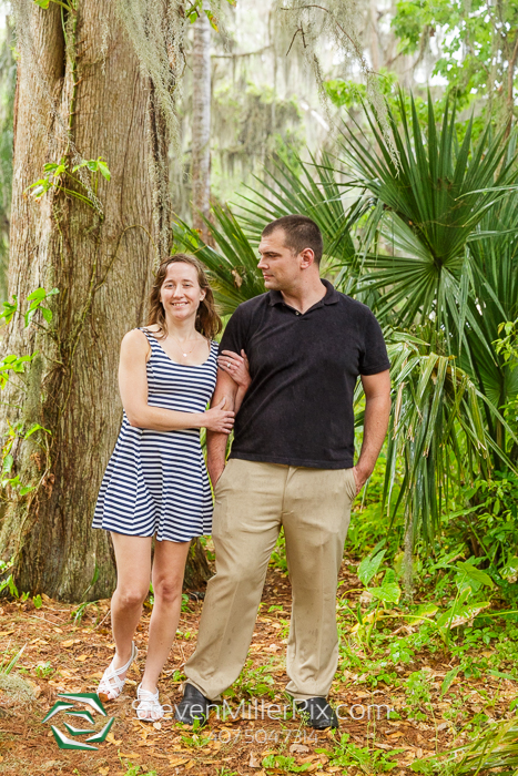 Winter Park Engagement Proposal Photographers Kraft Azalea Gardens