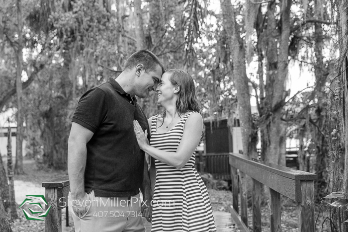 Winter Park Engagement Proposal Photographers Kraft Azalea Gardens