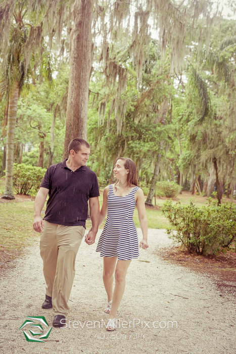 Winter Park Engagement Proposal Photographers Kraft Azalea Gardens