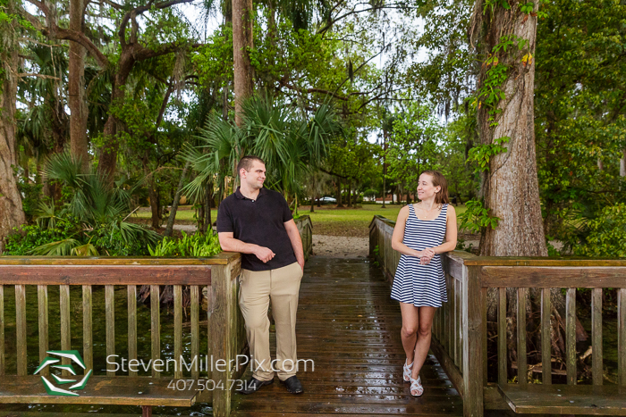 Winter Park Engagement Proposal Photographers Kraft Azalea Gardens