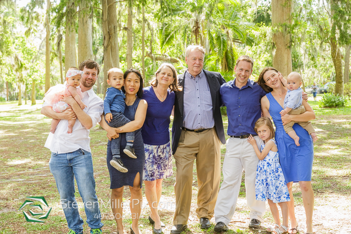 Family Photography at Kraft Azalea Gardens