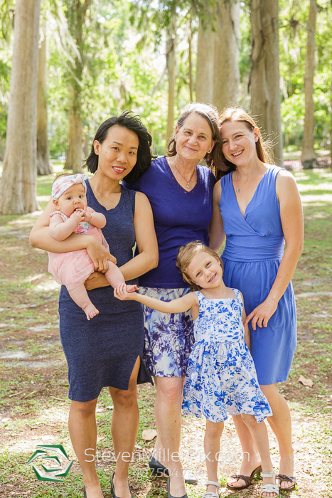 Family Photography at Kraft Azalea Gardens