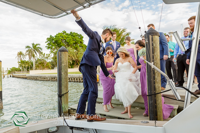 Intimate Intracoastal Backyard Wedding | Tampa Wedding Photographer