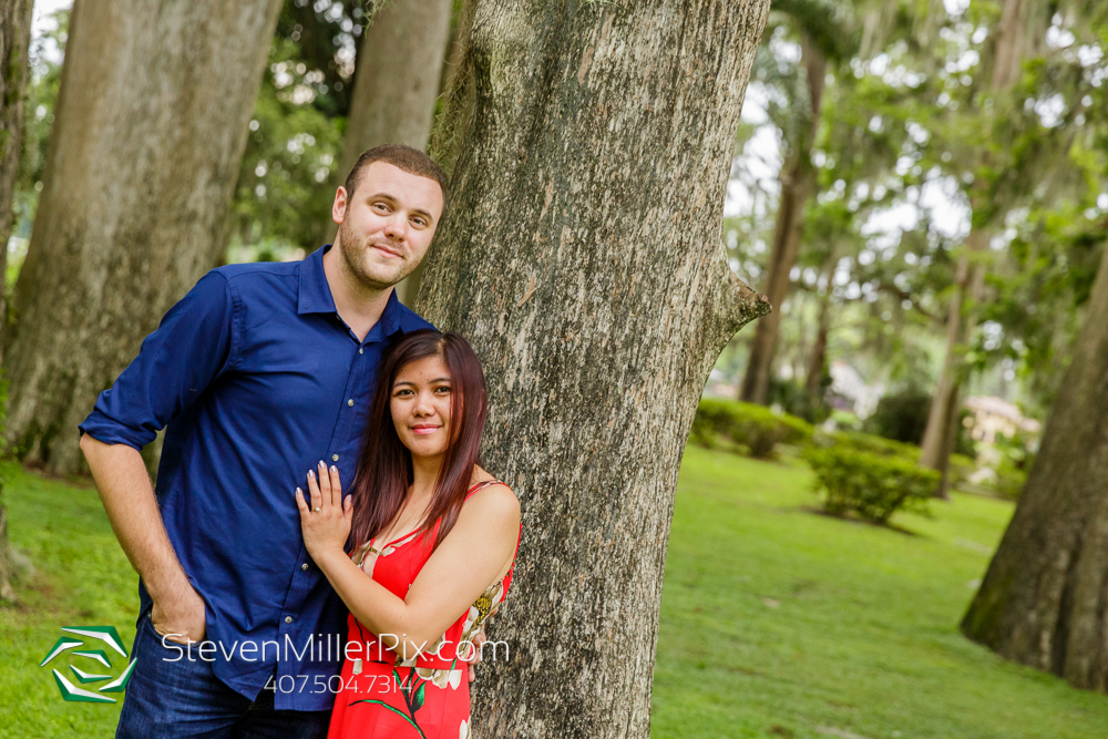 Kraft Azalea Gardens | Winter Park Engagement Session