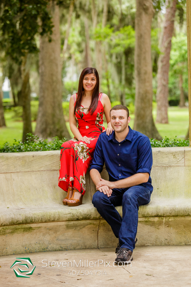 Kraft Azalea Gardens | Winter Park Engagement Session