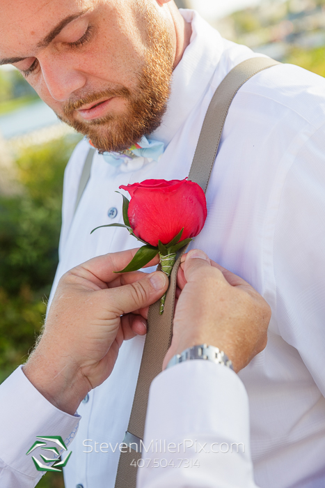 Disney Springs Balloon Ride Wedding Photographers