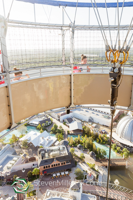 Disney Springs Balloon Ride Wedding Photographers