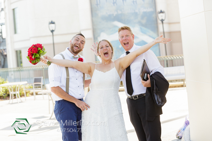 Disney Springs Balloon Ride Wedding Photographers