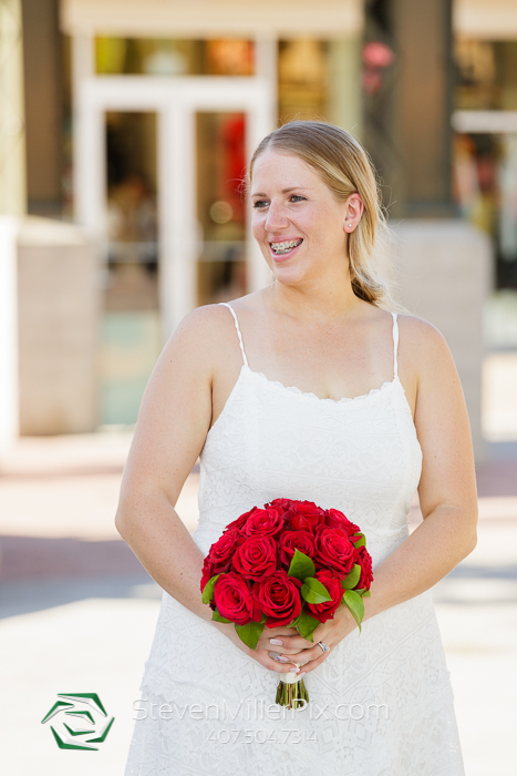 Disney Springs Balloon Ride Wedding Photographers