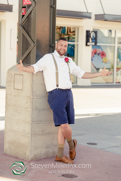 Disney Springs Balloon Ride Wedding Photographers