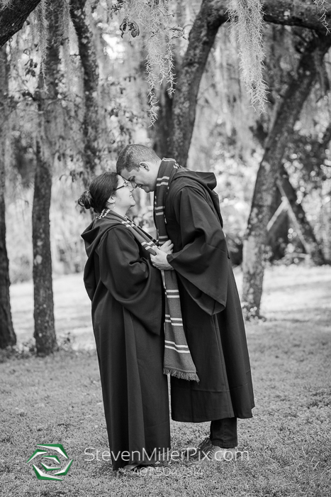 Wizarding World of Harry Potter Themed Engagement Session