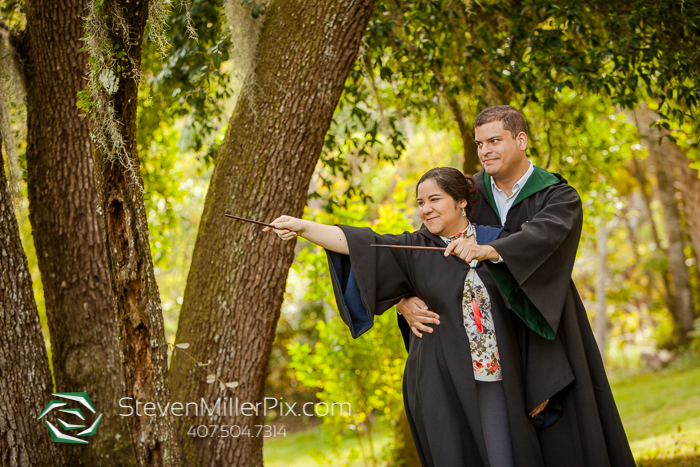 Wizarding World of Harry Potter Themed Engagement Session