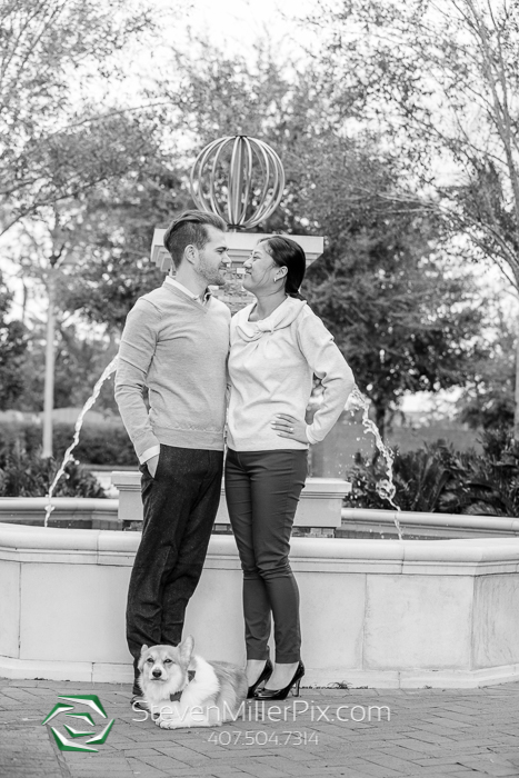 Orlando Christmas Surprise Proposal Photography Session