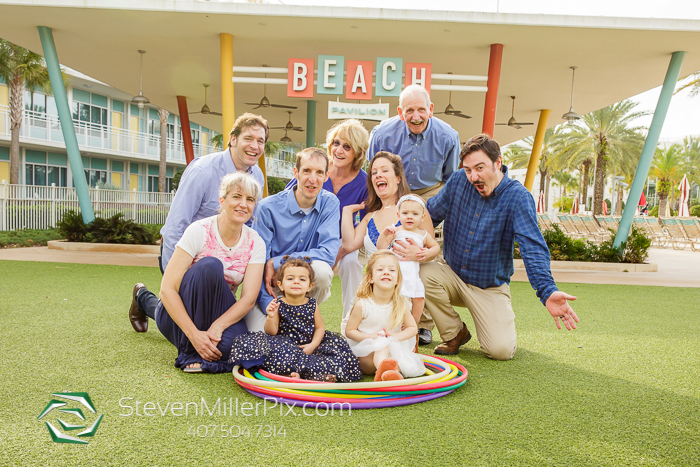 Cabana Bay Hotel Family Portrait Photographers