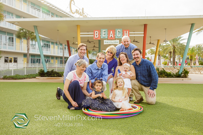 Cabana Bay Hotel Family Portrait Photographers