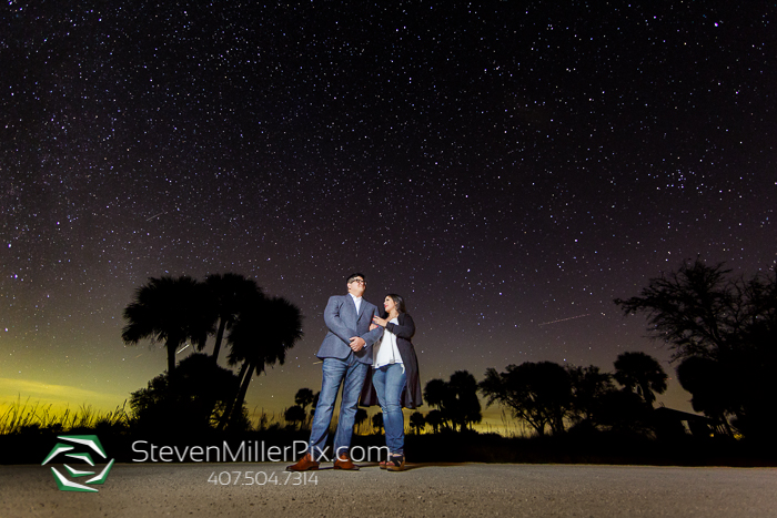 Night Sky Kissimmee Prairie Preserve State Park Engagement Session