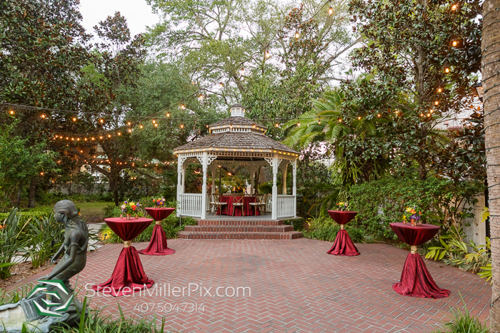 Courtyard at Lake Lucerne Orlando ABC Wedding Event