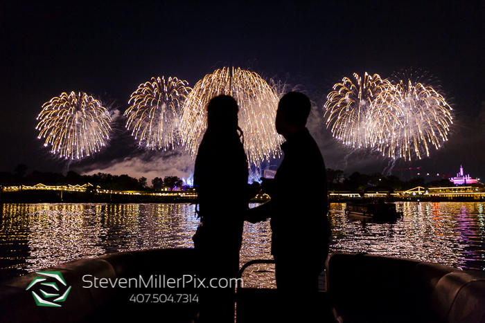 Seven Seas Lagoon Surprise Disney Halloween Fireworks Proposal