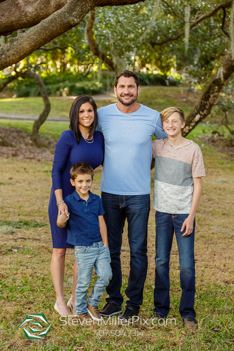 Mayor Tree Loch Haven Park Family Portraits