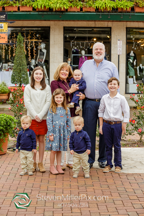 Downtown Winter Park Family Photographers