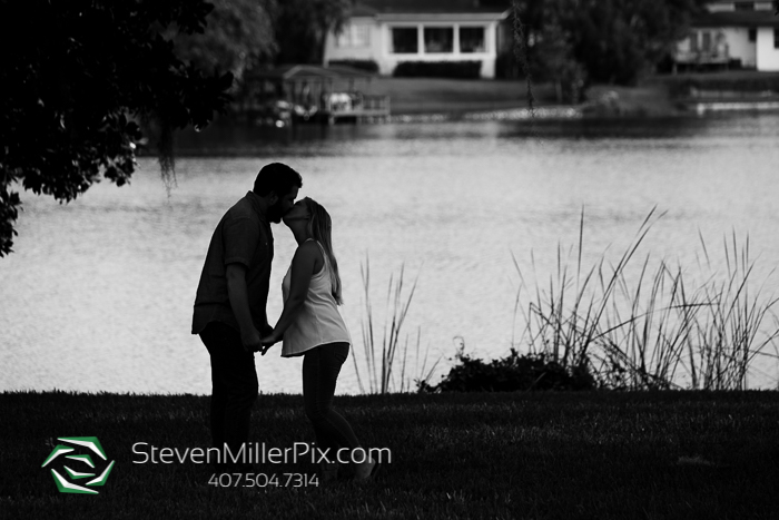 Loch Haven Park Orlando Engagement Pictures