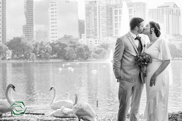 Lake Eola Orlando Courthouse Intimate Weddings
