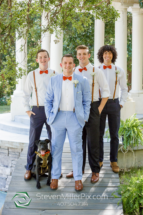 Groomsmen Wedding Photos Orlando
