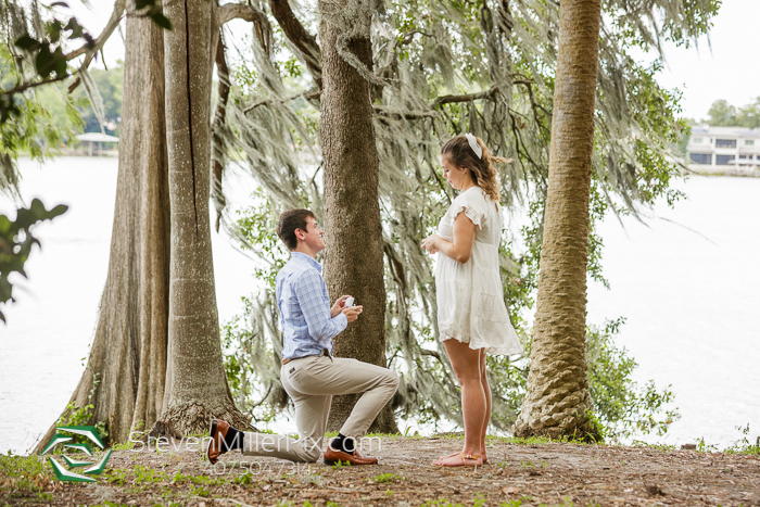 Surprise Proposal in Leu Gardens Orlando