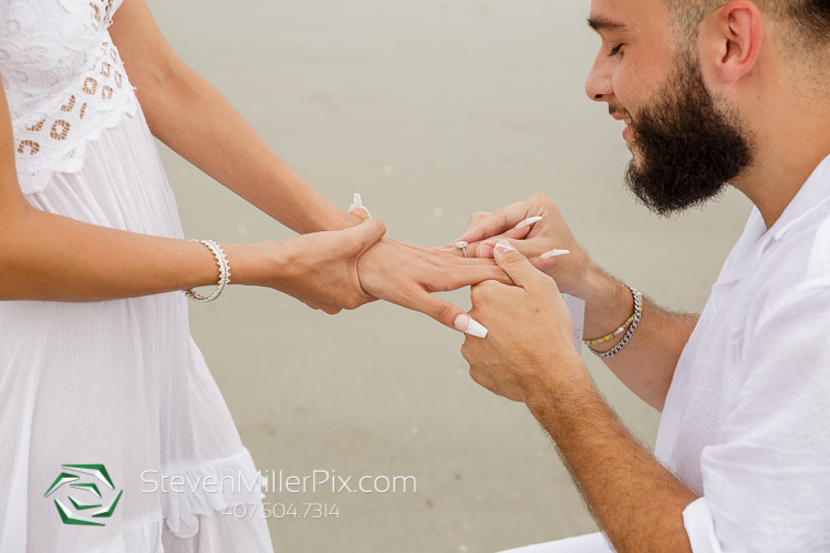 Surprise Proposal Cocoa Beach Florida