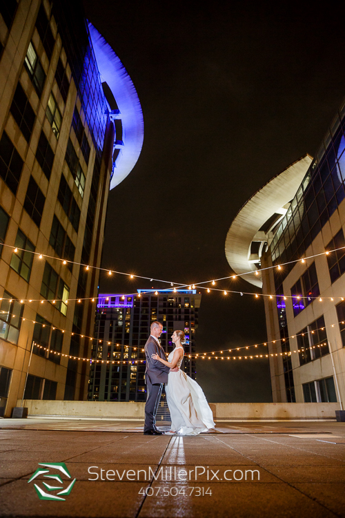 Balcony Downtown Orlando Wedding Photos